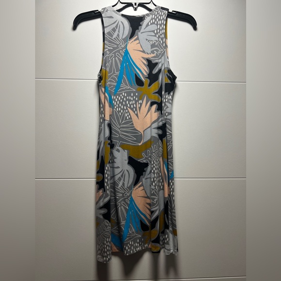 Fighting Eel Dress Anna in Grey Cut Out Print, Size XS - Picture 4 of 4